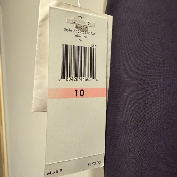 NWT Calvin Klein Modern Fit Trousers in Lilac size 10 - Picture 4 of 5